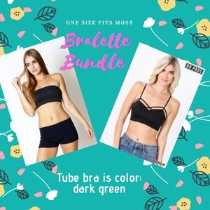 Zenana Outfitters Bundle of 2 Bralettes
